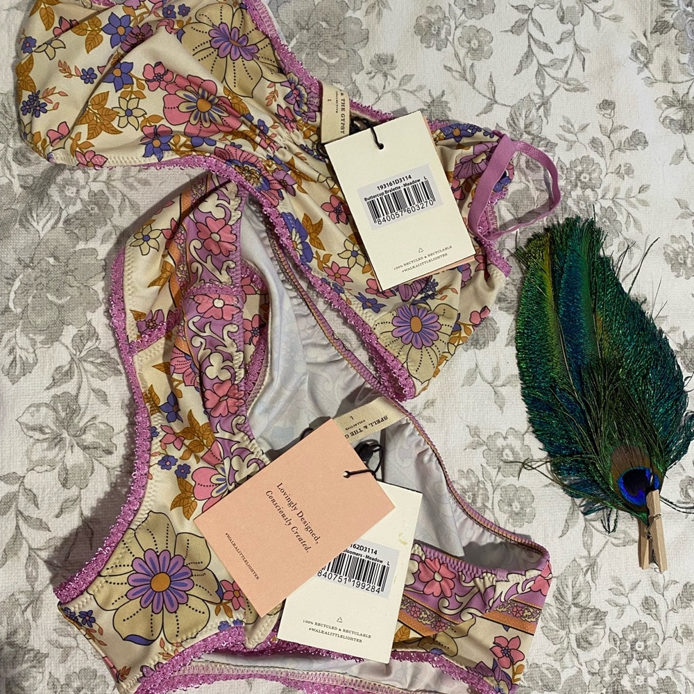 Spell Buttercup Intimates Set Large Bnwt - image 1